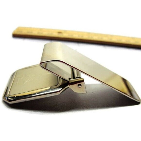 Paris Money Clip Stainless Steel Wallet Credit Card Cash ID Holder Silver - Picture 9 of 9